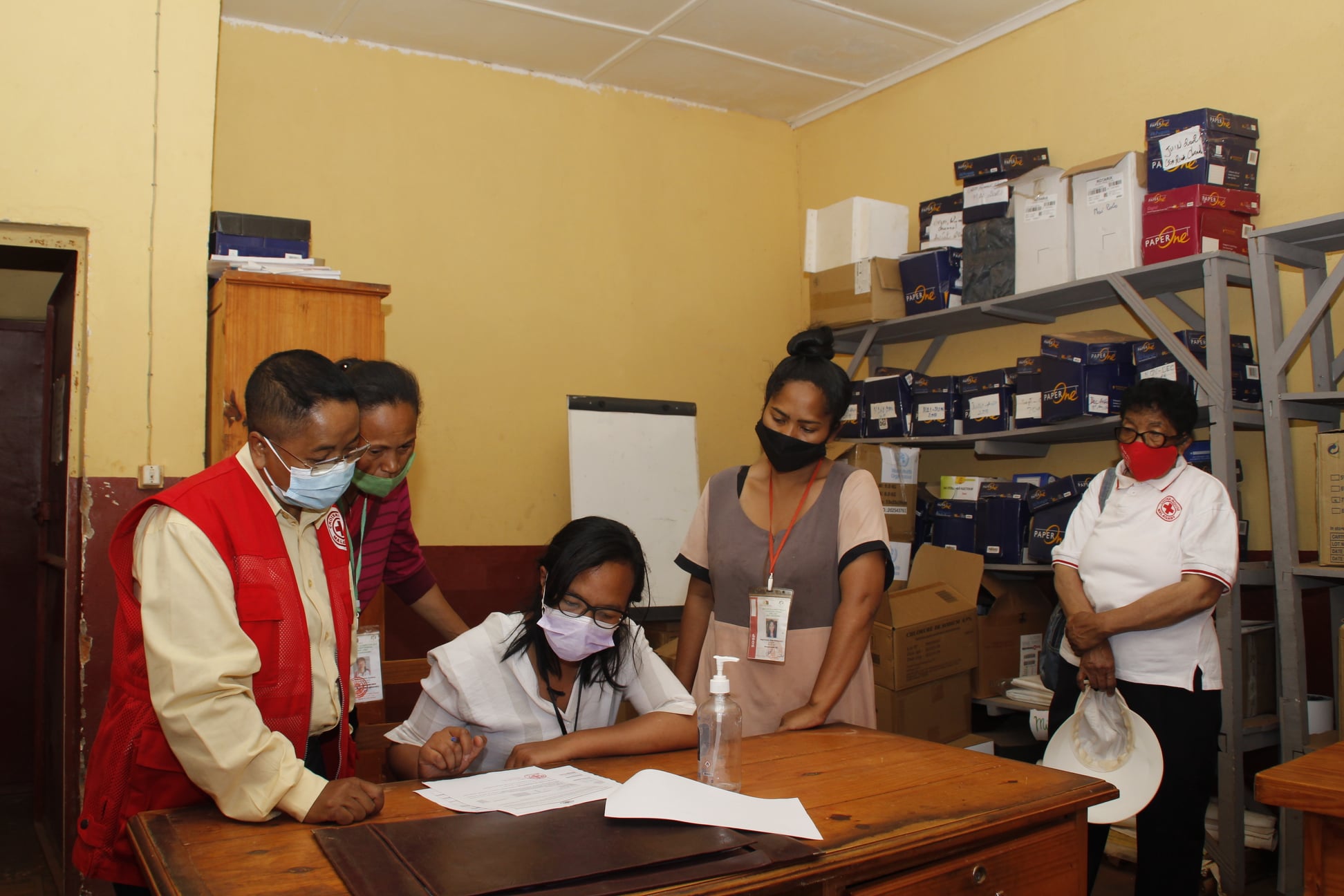 la riposte contre la peste dans la région d'Itasy en partenariat avec l'OMS